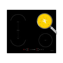 Cookology CIB606 59cm Induction Hob with Bridging Function – Black