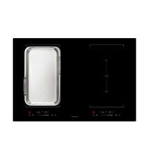 Cookology CIF770 77cm Induction Hob with Flexi Zone Function – Black