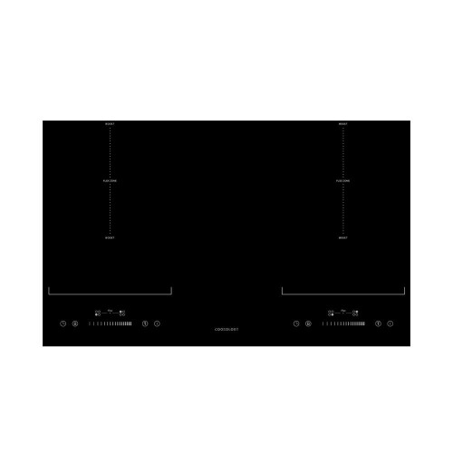 Cookology Cookology CIF770 77cm Induction Hob with Flexi Zone Function – Black 2