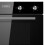 Cookology Cookology CDO720BK Built-in Double Fan Oven, 85L, 6 Functions, Timer, Dial Controls, Digital Clock - Black 3
