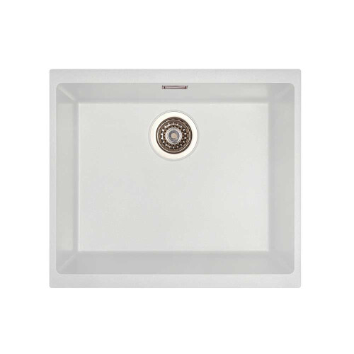 Cookology Cookology Firenze Granite Sink (White) 2