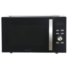 Cookology FSMOG25LBK 25L Combi Microwave with Grill & Convection Oven - 900W / 1200W / 2200W, Defrost, 8 Auto Presets, Black