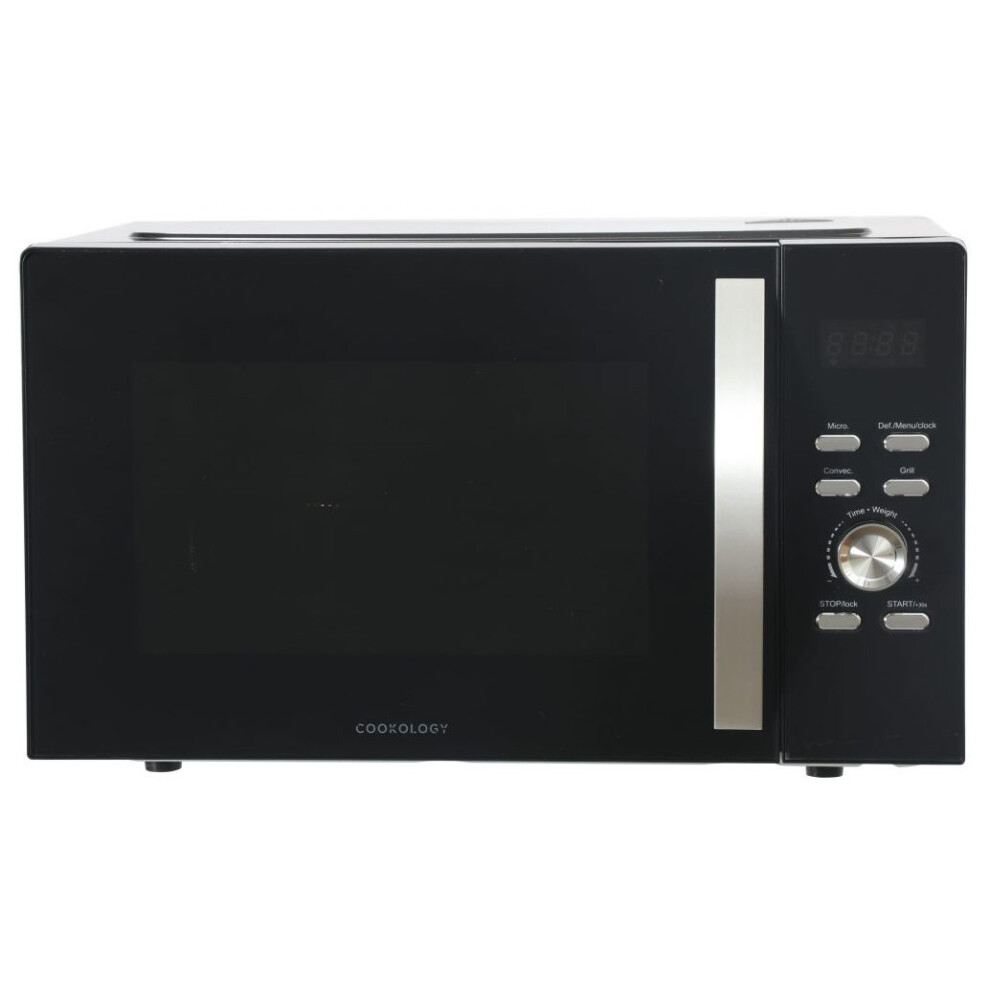 Cookology FSMOG25LBK 25L Combi Microwave Oven & Grill, 900W MW, 1200W Grill, 2200W Oven, Defrost, Black