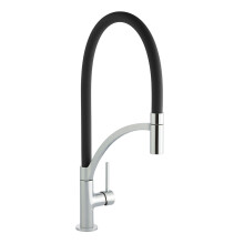 Cookology Giglio Pull Out Kitchen Tap – Single Lever (Chrome Black)