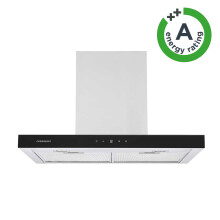 Cookology LINT701SS 70cm Linear Cooker Hood, Touch Control, LED Lights, Shut-off Timer, Wall Mounted - S/Steel
