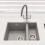 Cookology Cookology Lucca Granite Composite Kitchen Sink - 1.5 Bowl (Grey) 1