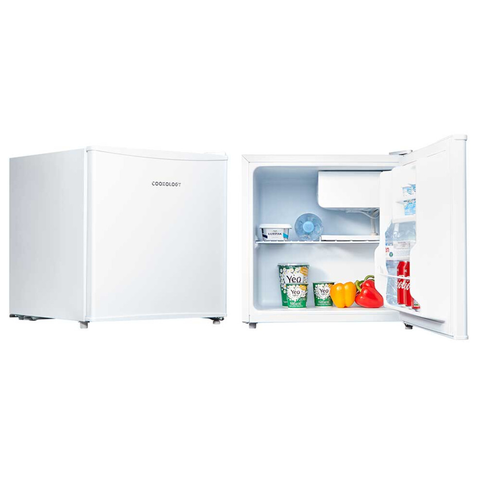 Cookology Table Top Mini Fridge Mfr45wh & Mfz32wh Freezer Pack In White