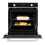 Cookology Cookology TOF620SS Multi Function Touch & Dial Control, Built-In, Electric Oven, 72L 3