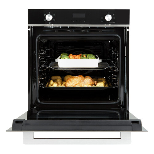Cookology Cookology TOF620SS Multi Function Touch & Dial Control, Built-In, Electric Oven, 72L 2