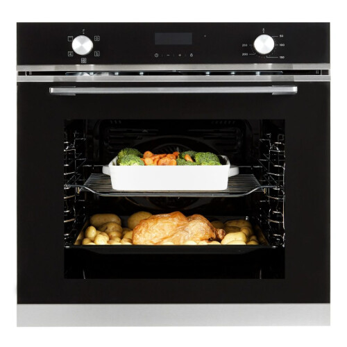 Cookology Cookology TOF620SS Multi Function Touch & Dial Control, Built-In, Electric Oven, 72L
