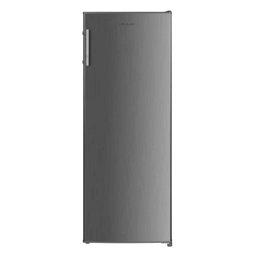 Cookology Ctfz163ix Tall Freestanding Freezer In Inox - Upright Freezer - 168 Litre Capacity - 5 Large Drawers - Reversible Door - 4 Star Rating