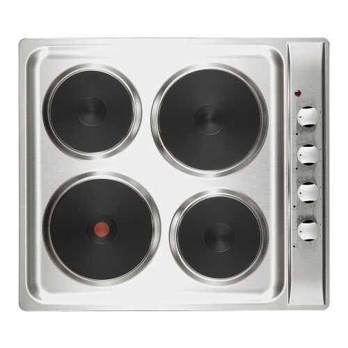 Cookology Cookology Oven & Hob Bundle - 60cm Built In Electric Static Oven with Solid Plate Hob 1