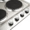 Cookology Cookology Oven & Hob Bundle - 60cm Built In Electric Static Oven with Solid Plate Hob 4