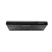 Cookology VISOR600BK 60cm Visor Cooker Hood | Kitchen Extractor Fan in Black