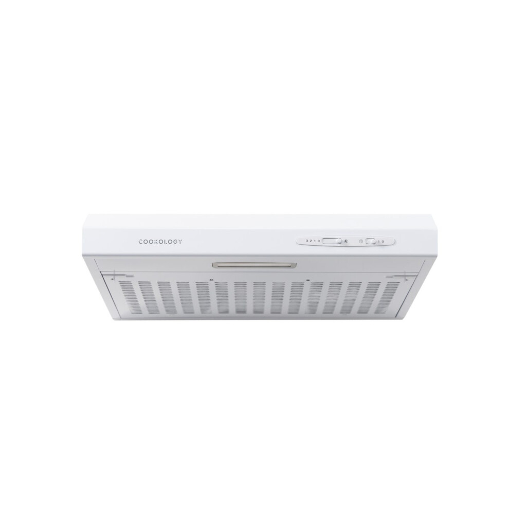 Cookology Visor Cooker Hood | 50cm Kitchen Extractor Fan in White