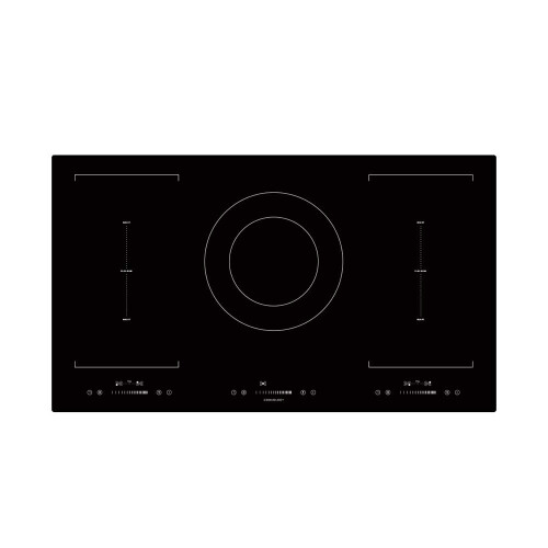 Cookology Cookology CIF900 90cm Induction Hob with Flexi Zone Function and Dual Ring – Black