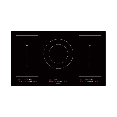 Cookology Cookology CIF900 90cm Induction Hob with Flexi Zone Function and Dual Ring – Black 1
