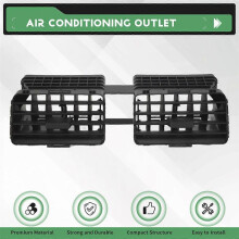 Car Air Conditioning Outlet Car Interior Dashboard Trim AC Vent Central Output Frame for Swift 73610