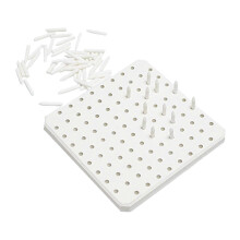 (As show, One size) Refractory Support Mat and Nail Set High Temperature Resistant Pottery Tool