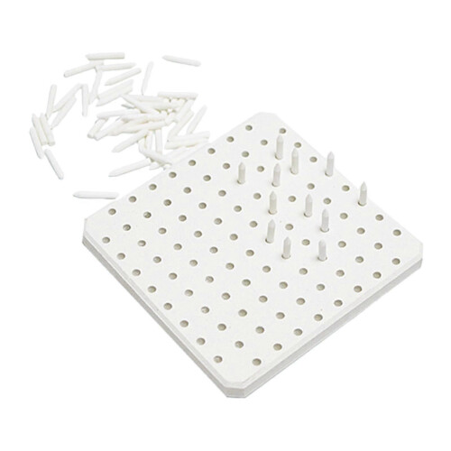 (As show, One size) Refractory Support Mat and Nail Set High Temperature Resistant Pottery Tool