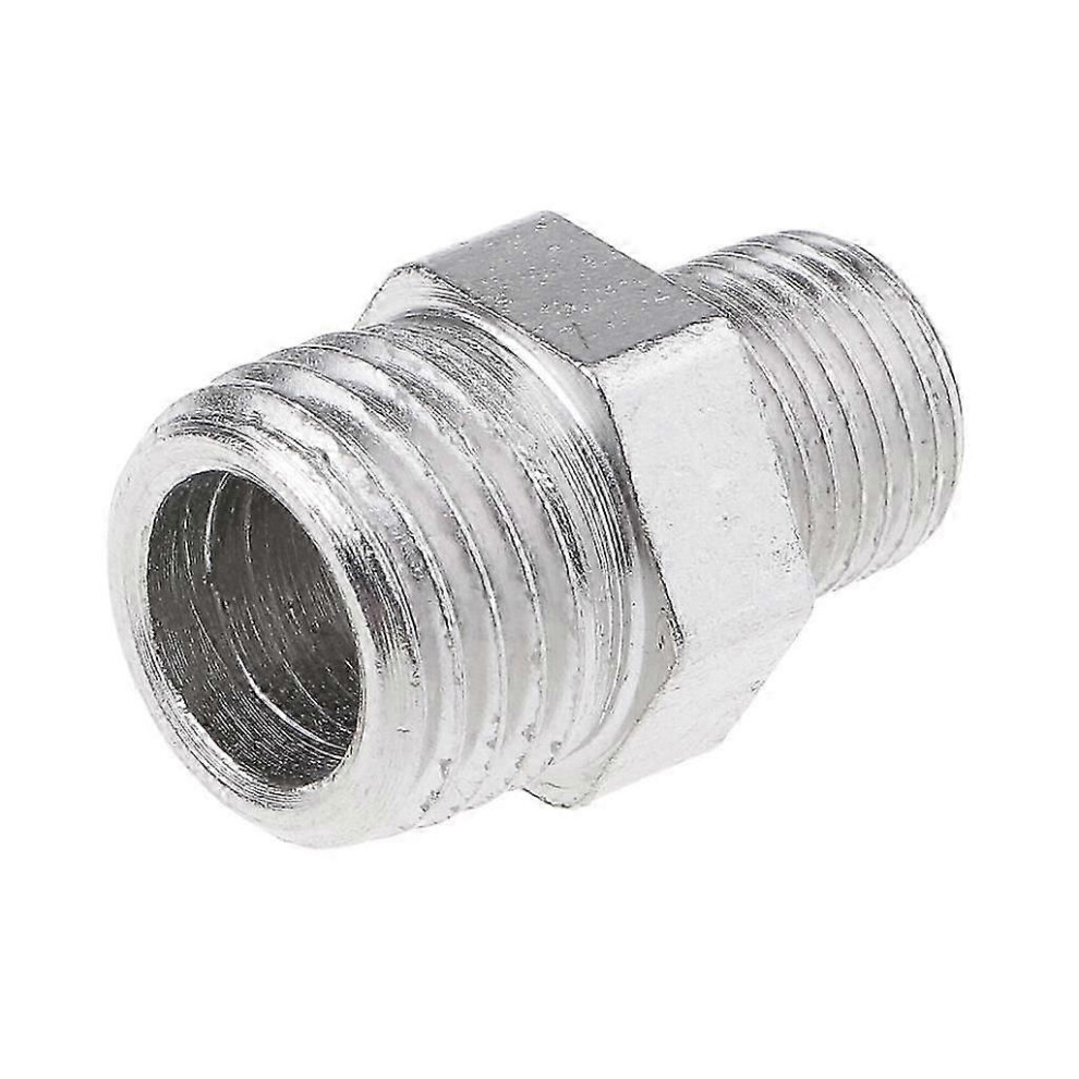 (As Show, One Size) 1/8' Bsp Male To 1/4' Bsp Male Airbrush Hose Adaptor Connector Accessories 5033941360648