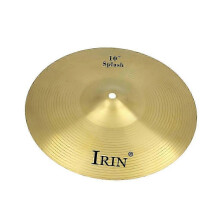 (As show, One size) Professional Brass Crash Hi Hat Cymbal Jazz Drum Kit Replacement Accessory 8inch