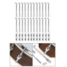 (As show, One size) Banjo Hook and Nut Set Sturdy Musical Instrument Accessories Banjo Accessory