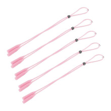 (red, One size) 5 Pieces Glasses Strap Eye Glasses String Strap Silicone Lightweight Portable Sunglass Strap Eyeglasses Lanyard for Men Woman