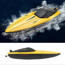 (As show, One size) RC Speed Boat 2.4GHz Wireless Dual Motor Waterproof Fast Remote Control Boat for Adults Kids