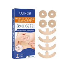 (As show, One size) Silicone Scar Sheets Silicone Scar Sheets For Breast 4 Pairs Breast Reduction After Surgery For Scars, Scar Removal Sheets