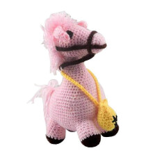 (As show, One size) Doll Stuffed Toy Horse Knitting Crochet Kit Embroidery Adults Starter Tool