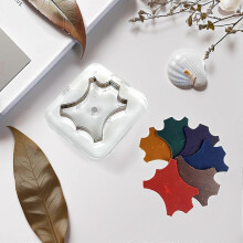 (4.2cmx4.8cm, One size) Leather Labels Tag Template Cutting Mold Cutting Die DIY Crafts Punch Mold Accessories Easy to Use Handmade Leather Punch Die Stencil Cutter