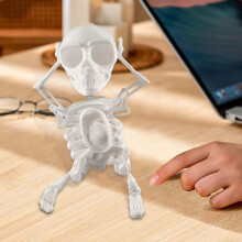 (As show, One size) Wind up Dancing Skeleton Unique for Home Decor Theme Party Activity Children