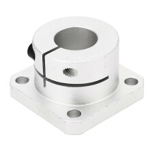 (As show, One size) Square Flange Bearing High Accuracy GCr15 Steel Linear Motion Bearing for CNC Equipment