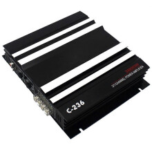 (As show, One size) 2-Channel Car Audio Amplifier 3800W High-Power Amp. Two-Way Stereo Power Amplifier