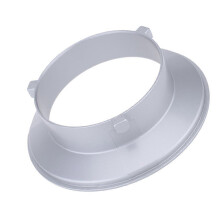 (As show, One size) SA-01-BW 144mm Diameter Mounting Flange Ring Adapter for Flash Accessories Fits for Bowens