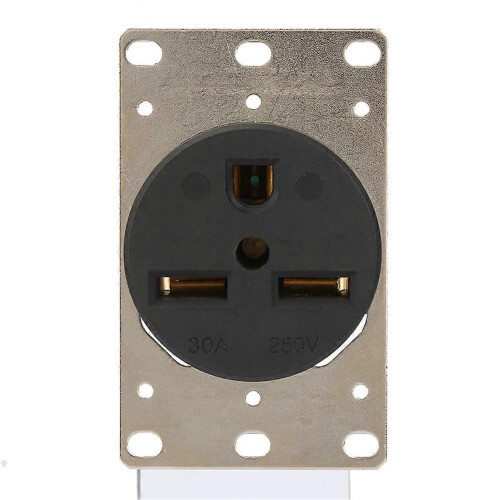 (As show, One size) NEMA6-30R 30A 250V Industrial Power Socket 3 Holes ...