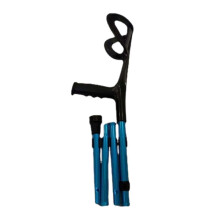 (As show, One size) Forearm Crutches Portable Arm Crutches for Indoor Outdoor All Terrain Adults