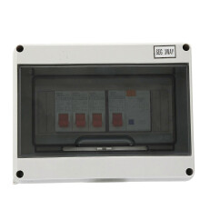 (As show, One size) 3 Way Garage Caravan Consumer Unit 63A 30mA RCD 3MCB 6a16a32A