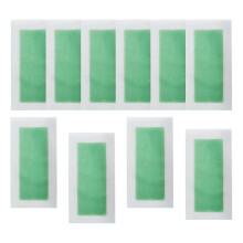 (As show, One size) 20 Pieces Facial Wax Strips Hair Removal for Chin Upper Lip Bikini Area