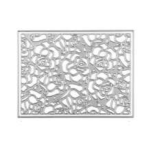 (12.5x9.5cm, One size) Metal Cutting Die Stencil Mold for DIY Scrapbook Album Card 5.6x5.4cm