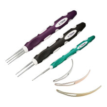 (As show, One size) 6x Dreadlock Crochet Hook for Hair with Hair Locking Tool Hair Braiding Tool