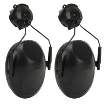 (As show, One size) 1 Pair Helmet Noise Reduction Earmuffs, Soft and Comfortable Soundproof Earmuffs for Hearing Protection