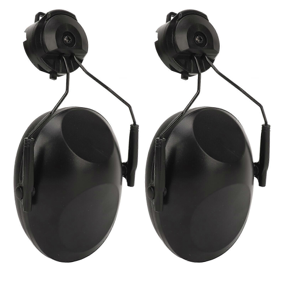 (As Show, One Size) 1 Pair Helmet Noise Reduction Earmuffs, Soft And Comfortable Soundproof Earmuffs For Hearing Protection 4633396525541