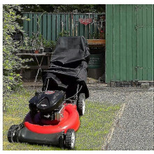 (As show, One size) Waterproof Heavy Duty Lawn Mower Cover