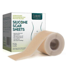 (As show, One size) 1.5m Silicone Scar Sheets Silicone Scar Tape Roll Scar Silicone Strips Reusable