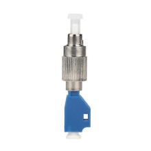 (As show, One size) Fiber Adapter FC Male to LC Female Hybrid Optical Fiber Convertor Adapter Compatible for Visual Fault Locator