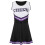 (M, One size) Zihaisheng black cheerleader uniform 2