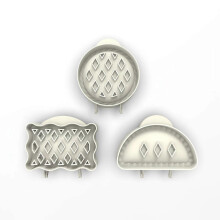 (As show, One size) 3PCS Dough Presser Pocket Pie Molds