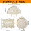 (As show, One size) 3PCS Dough Presser Pocket Pie Molds 3